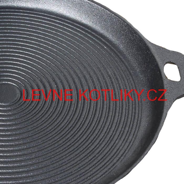 Litinová grilovací pánev Gastro PROFI 60 cm