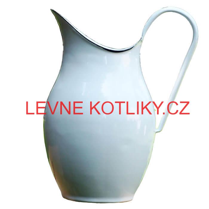 Smaltovaná konvice na vodu 2 L BÍLÁ