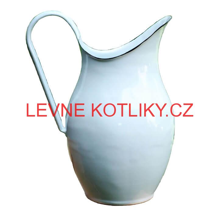 Smaltovaná konvice na vodu 2 L BÍLÁ