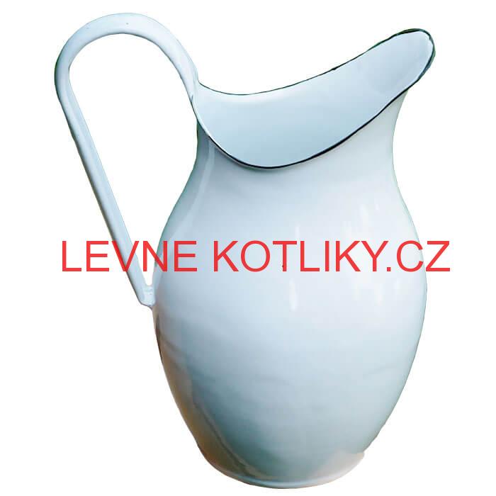 Smaltovaná konvice na vodu 2 L BÍLÁ