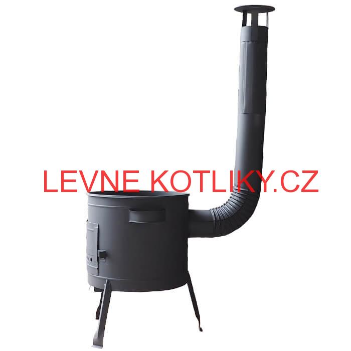 Kotlina pod kotlíky 45 cm + žáruvzdorná barva Plus 600