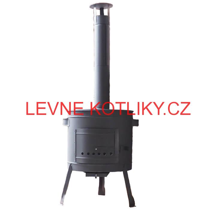 Kotlina pod kotlíky 45 cm + žáruvzdorná barva Plus 600