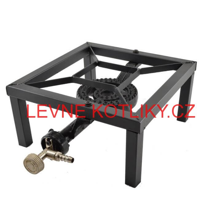 Plynový hořák HU 3 kW + tlaková hadice 1,5 m + regulátor tlaku 30 mbar