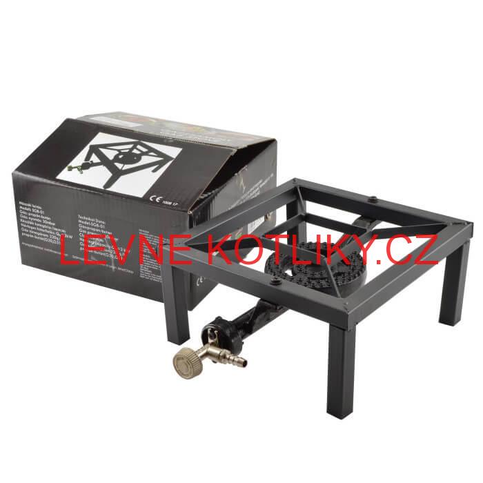 Plynový hořák HU 3 kW + tlaková hadice 1,5 m + regulátor tlaku 30 mbar