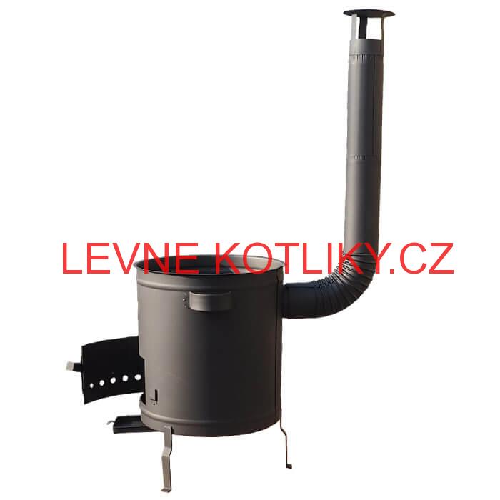 Hrubostěnná kotlina 39 cm (1,5 mm) STRONG + žáruvzdorná barva Plus 600