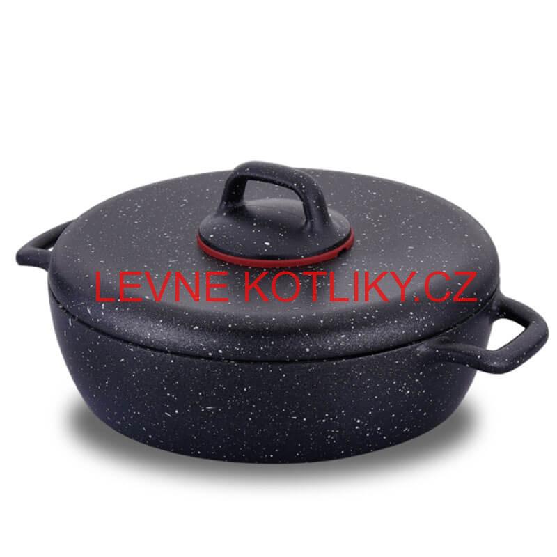 Sada hrnců s poklicí + pánev + pepř Classic Plus Volkanit
