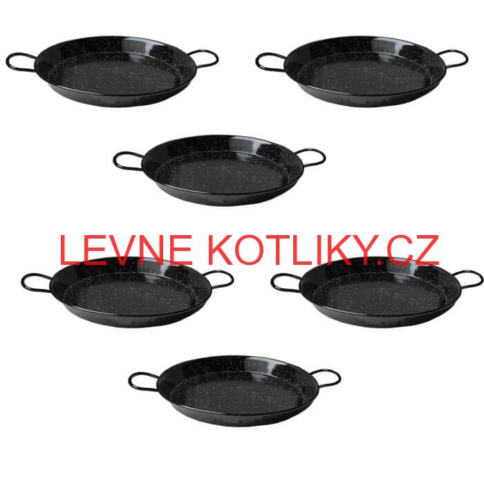 Paella Tapas catering 24 cm - 6 ks pánví
