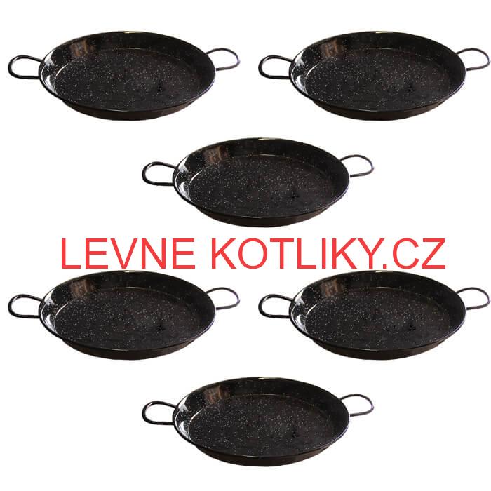 Paella Tapas catering 24 cm - 6 ks pánví