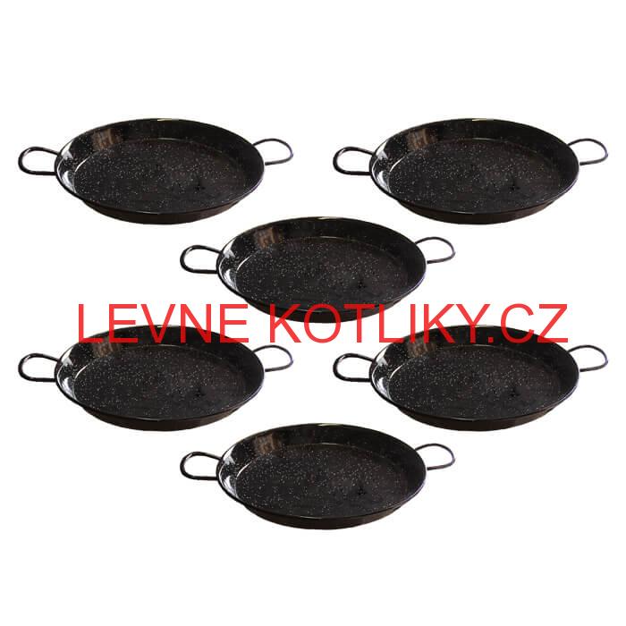 Paella Tapas catering 24 cm - 6 ks pánví