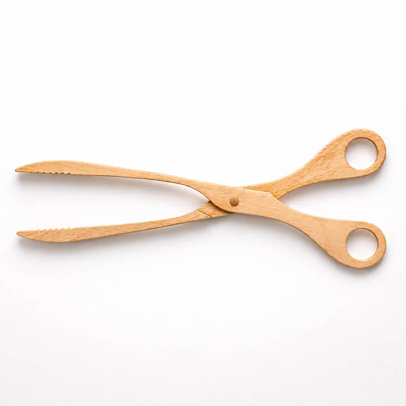 Dřevěné grilovací kleště 29 cm