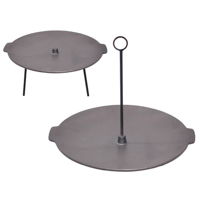 Litinová grilovací pánev 44 cm UNI