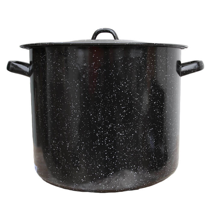 Smaltovaný hrnec s poklicí 20 L