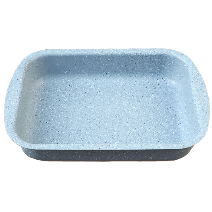 Pekáč s granitovým povrchem 29 x 20 cm šedý Granit Line