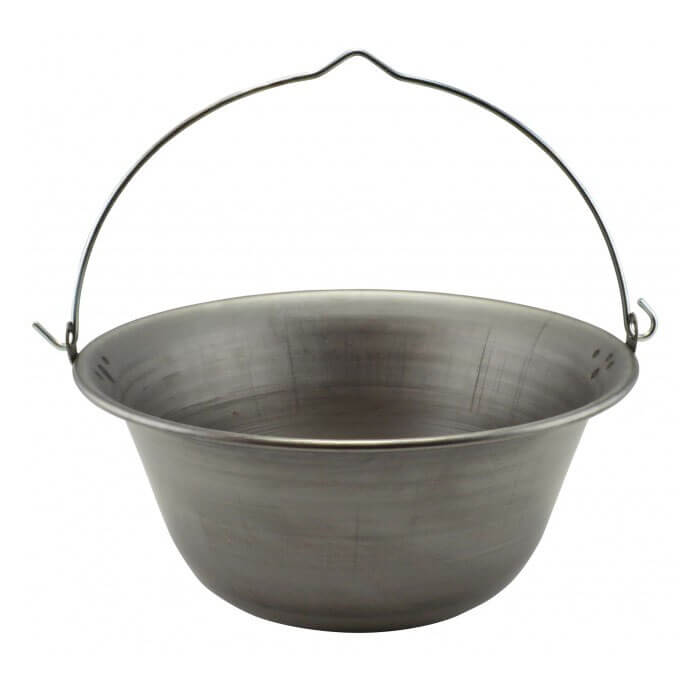 Železný kotlík 10 L (0,75 mm)