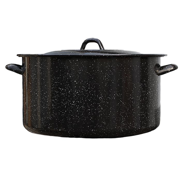 Smaltovaný kastrol s poklicí 20 L