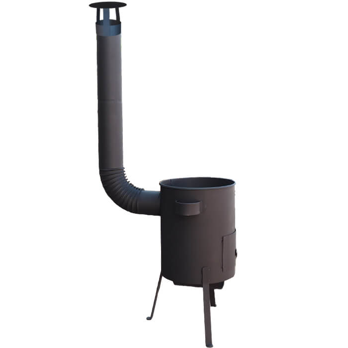 Kotlina 36 cm s žáruvzdornou barvou PLUS 600 4 MM