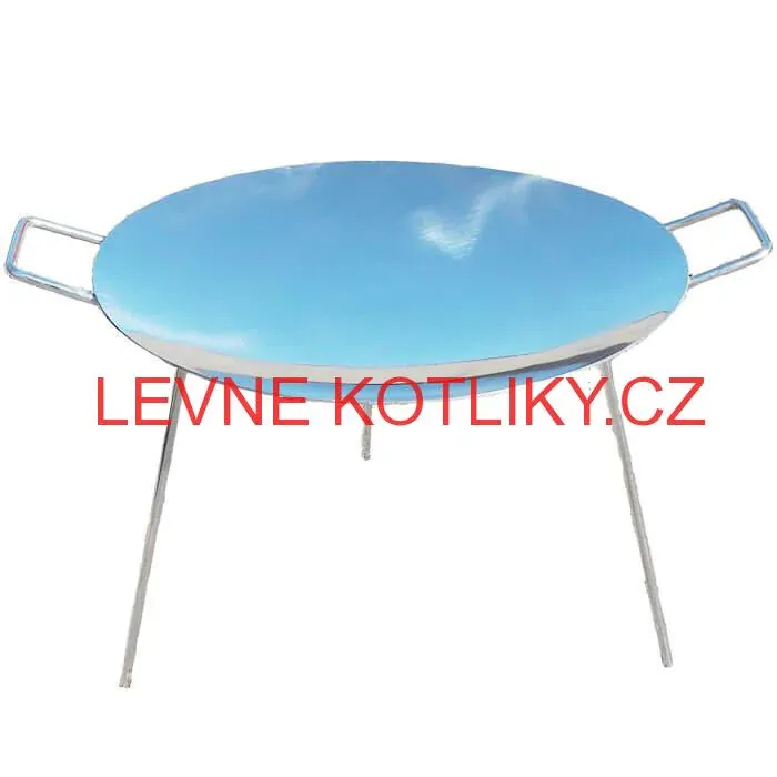 Nerezová pánev s nožičkami 55 cm BBQ