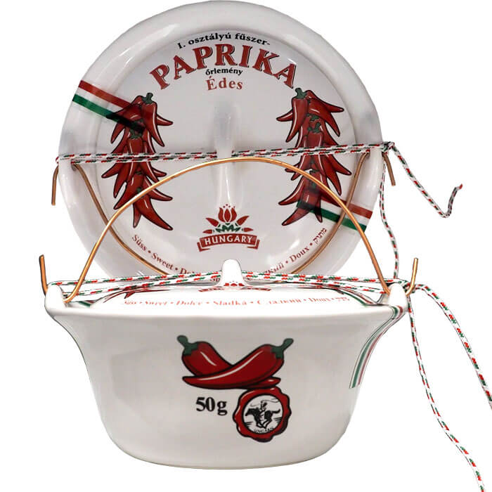 Sladká paprika GURMÁN 50 g v keramickém kotlíku