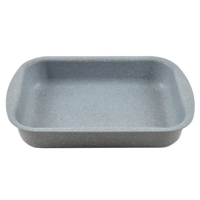Pekáč s granitovým povrchem 29 x 20 cm šedý Granit Line