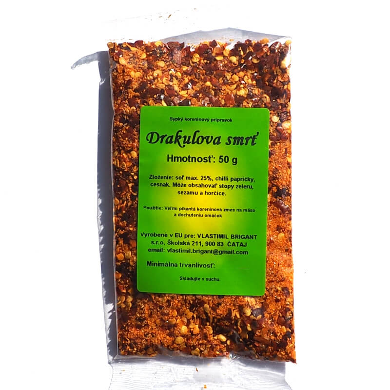 Drákulová smrt - pikantní koření 50 g