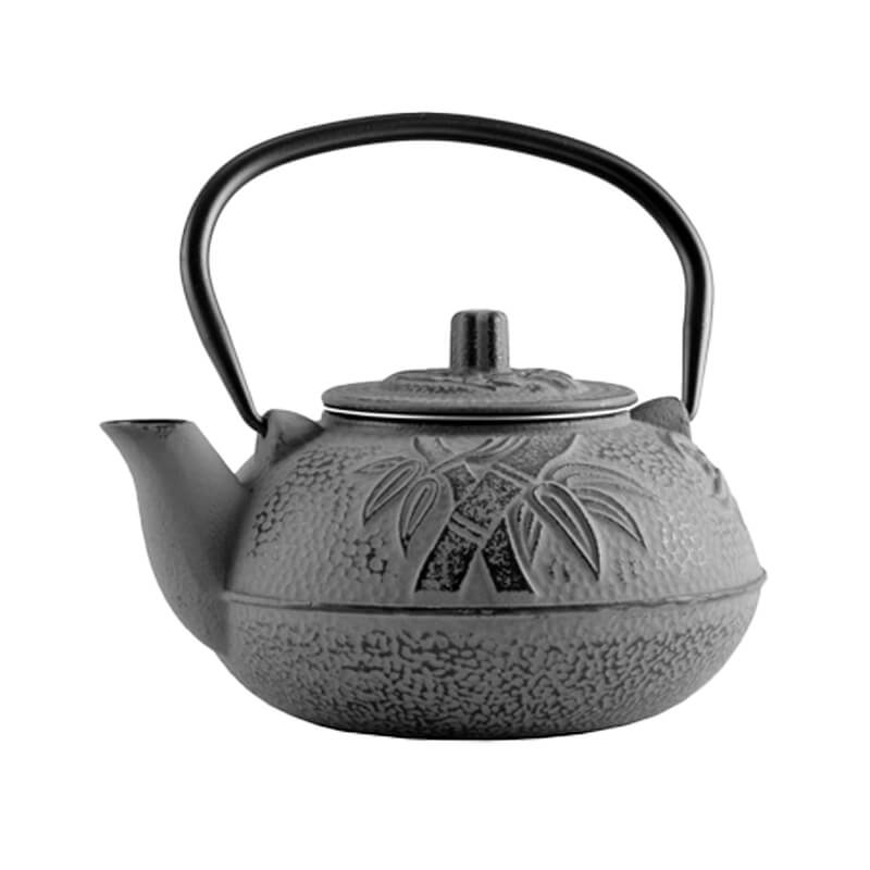 Litinový čajník 600 ml šedý