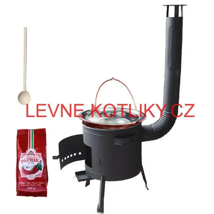Měděný kotlík 20 L (1,2 mm) + silnostěnná (1,5 mm) žáruvzdorná kotlina BALKY STRONG 42 PLUS 600