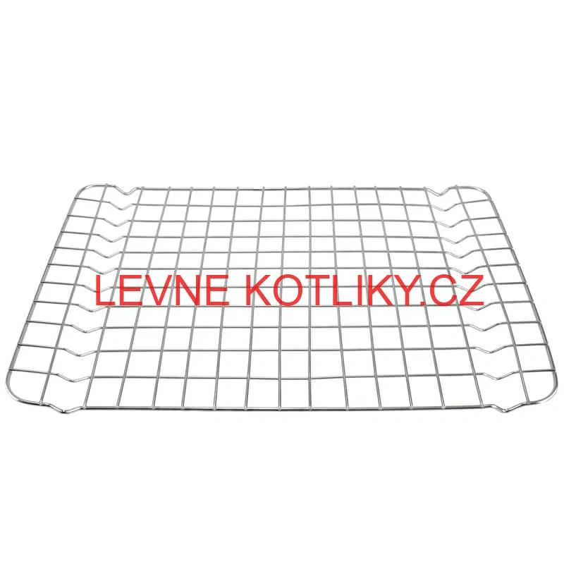 Nerezový rošt na pekáč na grilování a pečení 39 x 25 cm