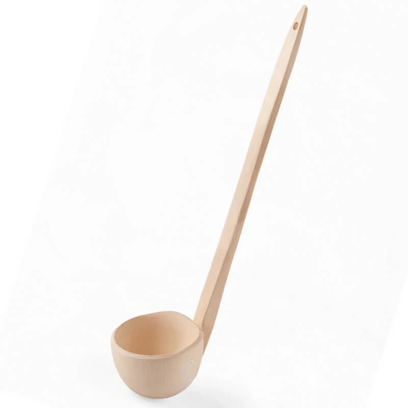 Dřevěná naběračka velká 57 cm