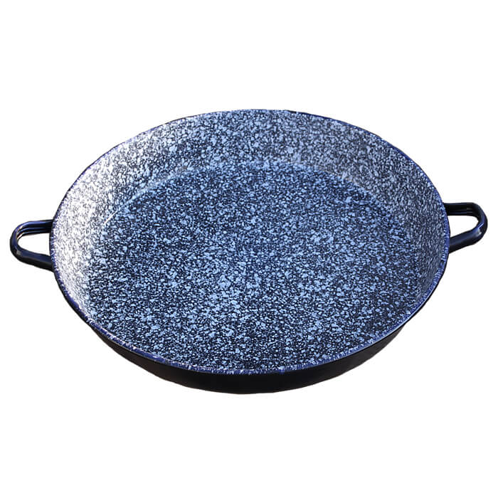 Smaltovaná grilovací pánev s oušky 42 cm