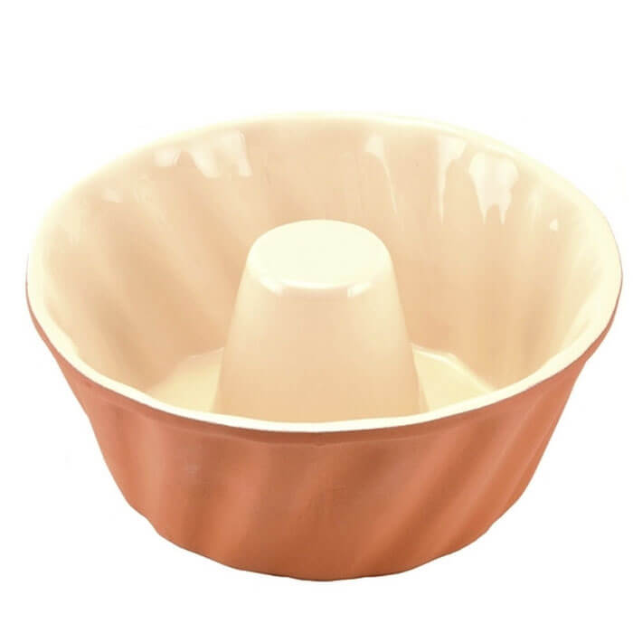 Hliněná forma na bábovku s glazurou 25 cm