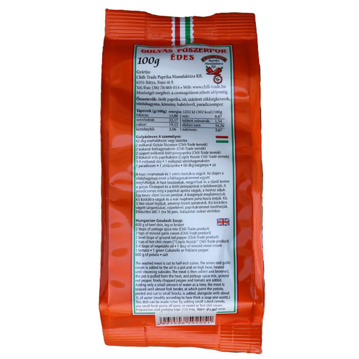 Paprikové koření na guláš - sladké 100g
