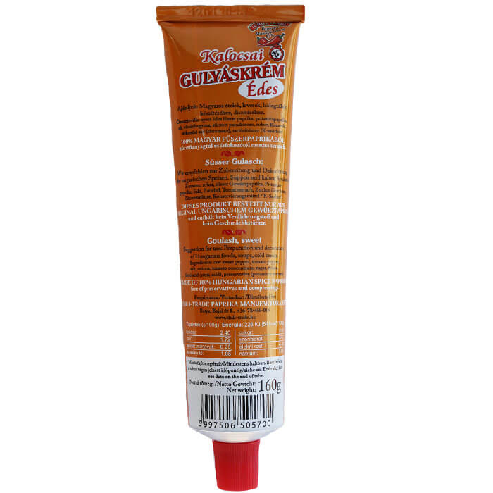 Speciální sladký krém do guláše 160 g