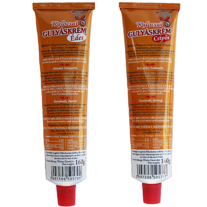 Paprikový krém do guláše MIX 160 G