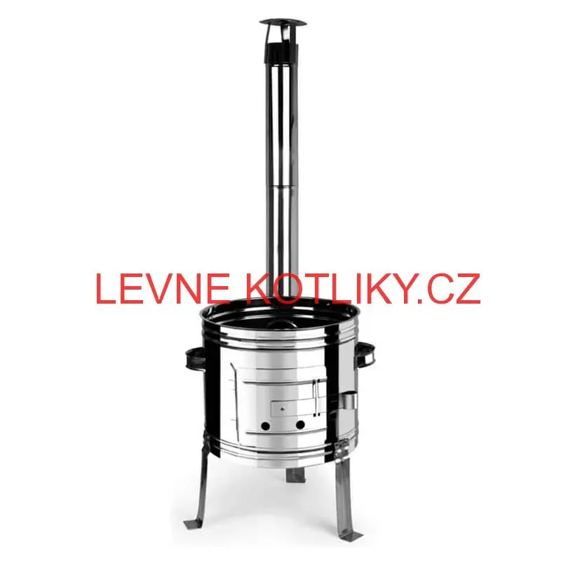 Smaltovaný kotlík 13 L + nerezová kotlina 36 INOX