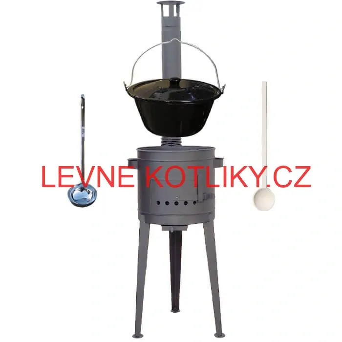 Smaltovaný kotlík 20 L (1,2 mm) + vysoká kotlina (1,5 mm) HODO 42 PLUS 600