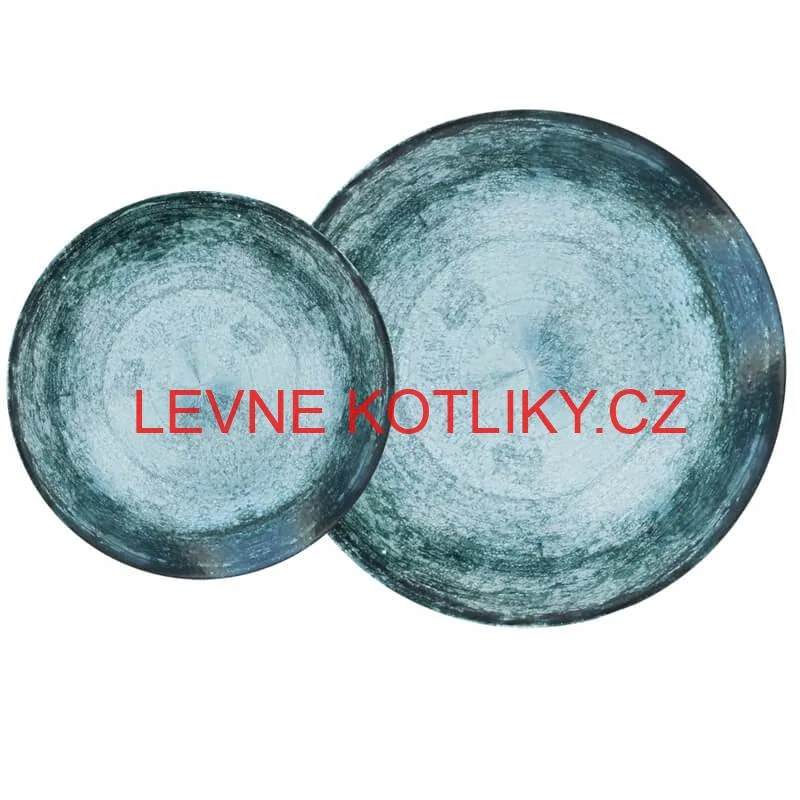 Souprava keramických talířů 18 ks BLUE