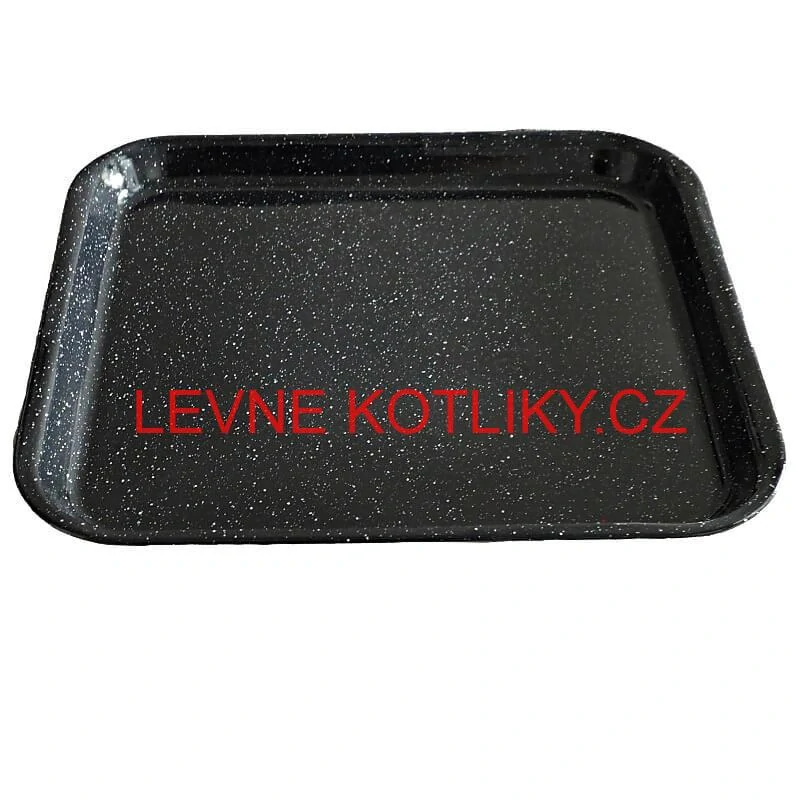 Smaltovaný pekáč na pečení koláčů 41,5 cm JUMBO