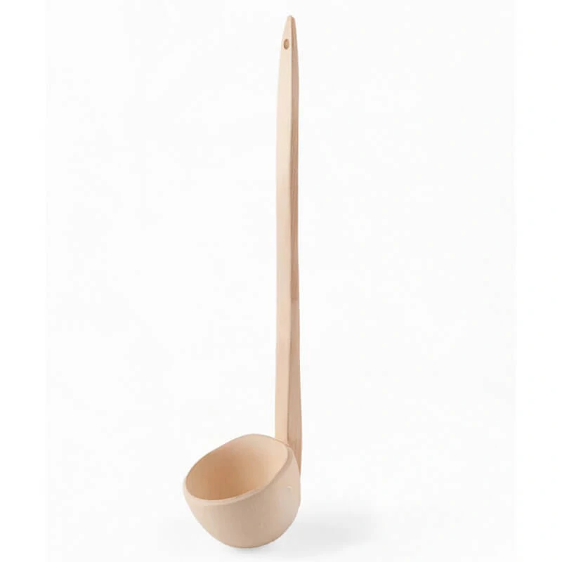 Dřevěná naběračka velká 57 cm