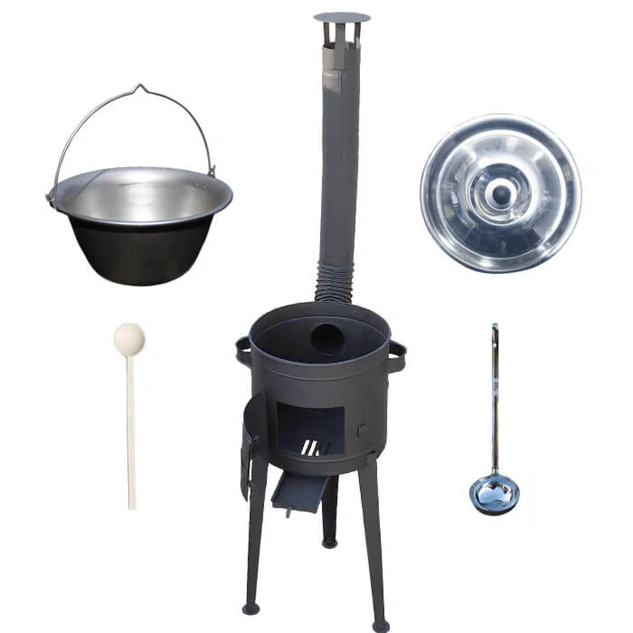 Nerezový kotlík 30 L (1,5 mm) + vysoká kotlina 47 cm (2 mm) HODO PLUS 600