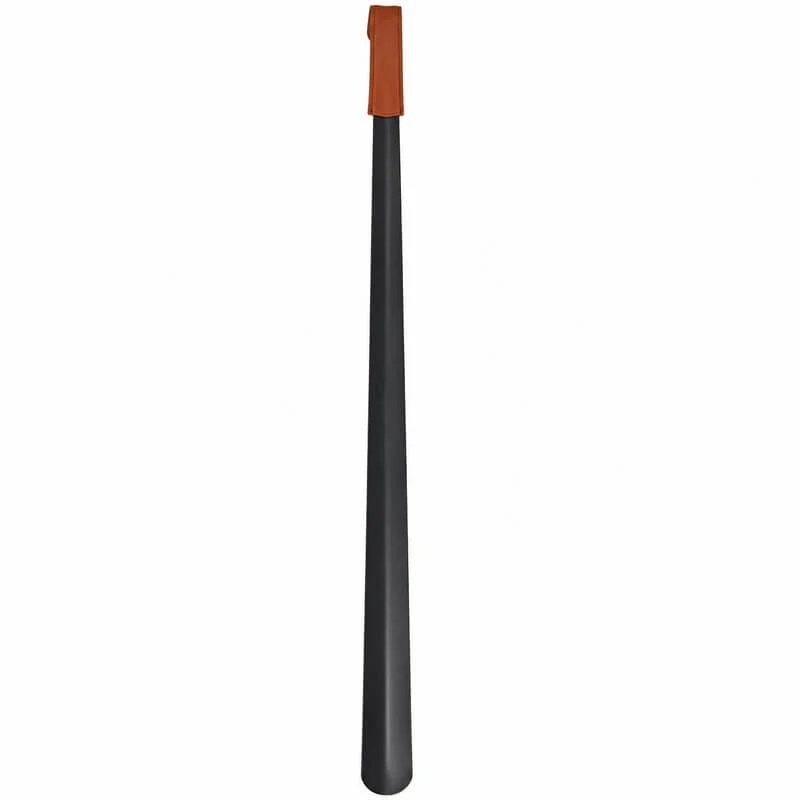Kovová lžíce na boty 80 cm s rukojetí ze syntetické kůže