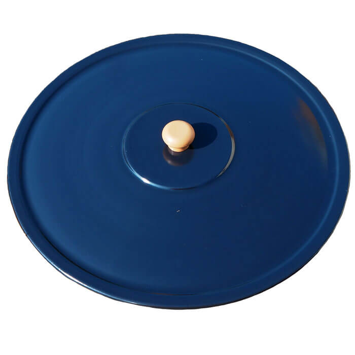 Smaltovaná poklice veliká 57 cm