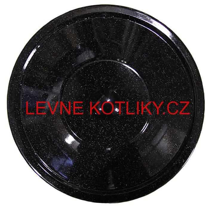 Smaltovaná poklice veliká 65 cm