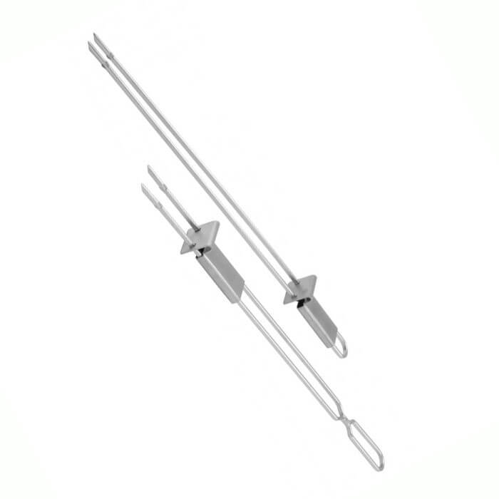 Grilovací jehly 2 ks 32 cm