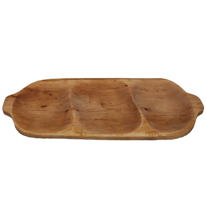 Servírovací dřevěný podnos