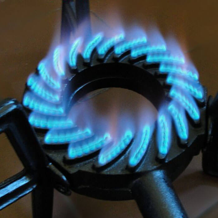 Litinový plynový vařič 8,8 kW 3P Ghisa