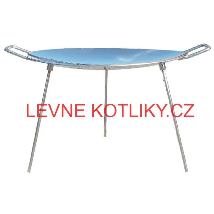 Nerezová pánev s nožičkami 55 cm BBQ