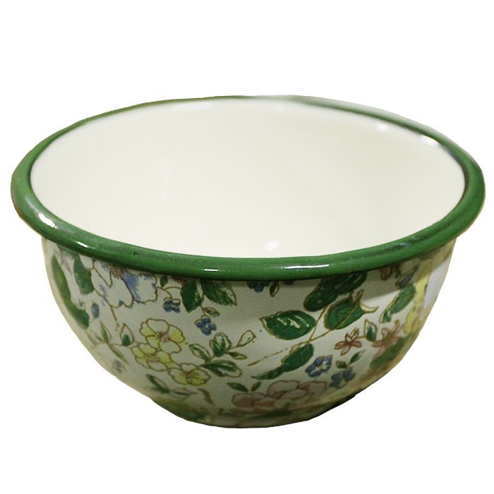 Smaltovaná vzorovaná miska 17 cm DECOR