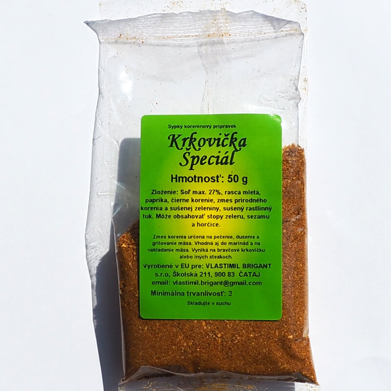 Krkovice speciál - směs koření 50 g