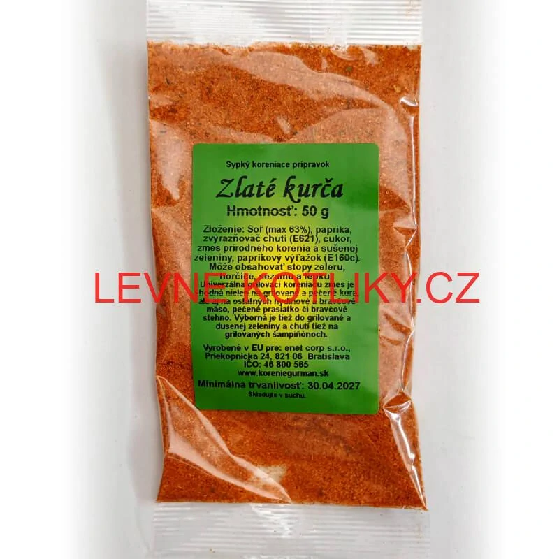 Zlaté kuře - směs koření 50 g
