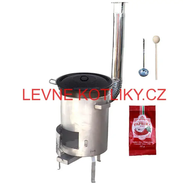 Nerezový kotel 40 L (1,2 mm) + nerezová kotlina (1,5 mm) 45 cm STRONG EXCLUSIVE